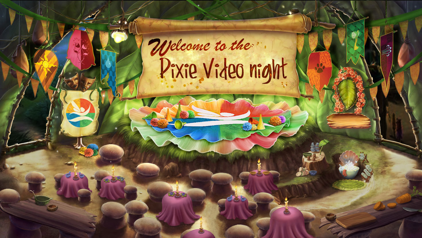 Pixie video party