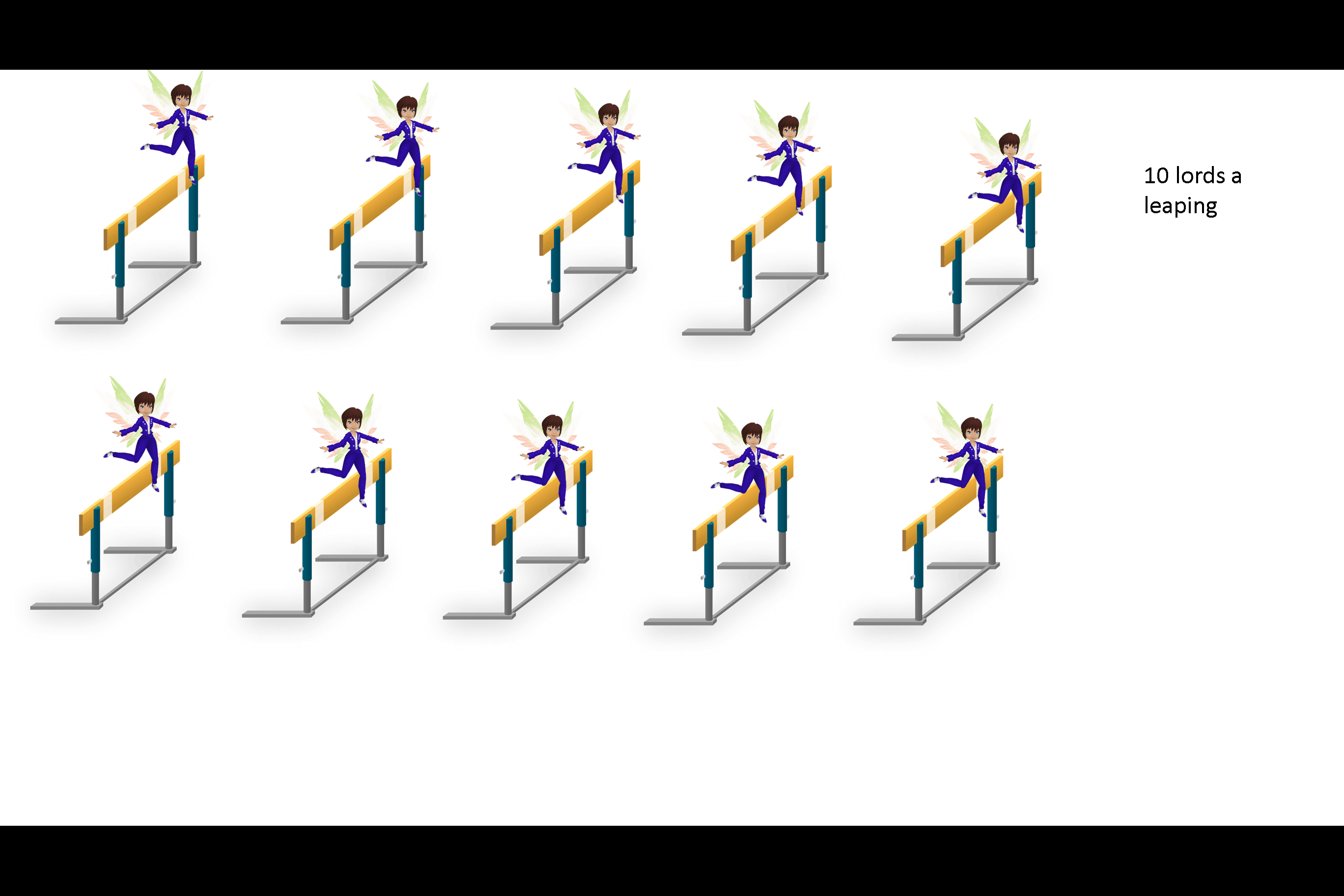 10 lords a leaping