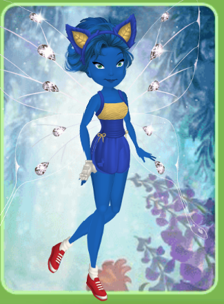 For golden riings, I dressed up as Sonic the Hedgehog. The gems in the wings represent the Chaos Eme ...