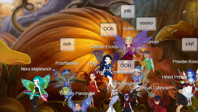 image of people at the halloween bash